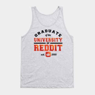 Graduate of the University of Reddit Tank Top